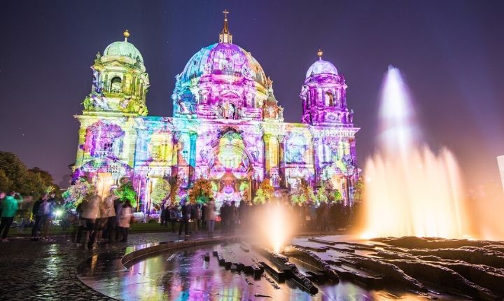 the Berlin Festival of Lights 
