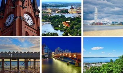 Sveriges 18 största städer 2020 & fakta du måste veta!