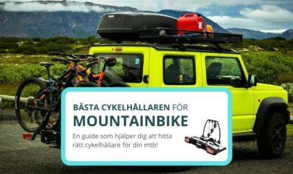 Bästa cykelhållaren för mtb – 4 bra cykelhållare för tak & dragkrok