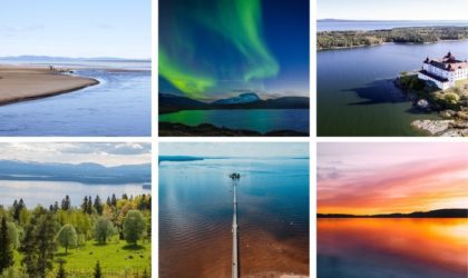 Sveriges största sjöar – De med störst yta i storleksordning