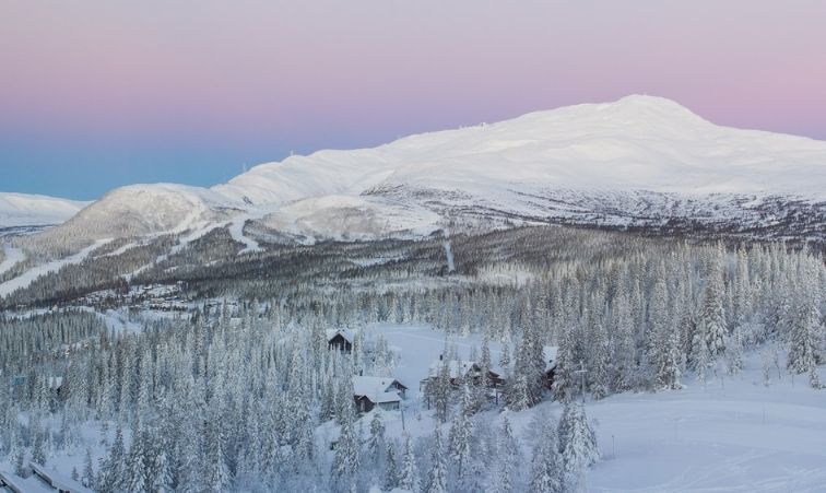 skidorter tågförbindelse åre