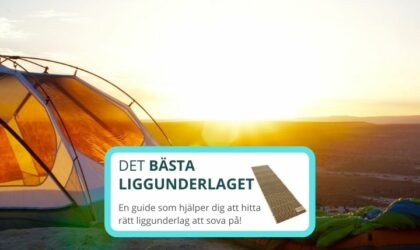 Bästa liggunderlaget för vandring 2024 (Bäst i test)