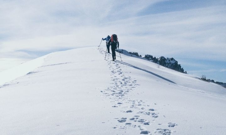 vandringsjacka vinter