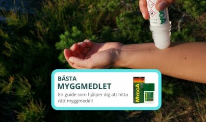 Bästa myggmedlet 2023 – 3 bra myggmedel för vandring