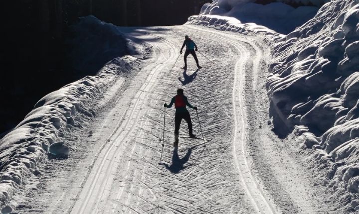 åka längdskidor i funäsdalen