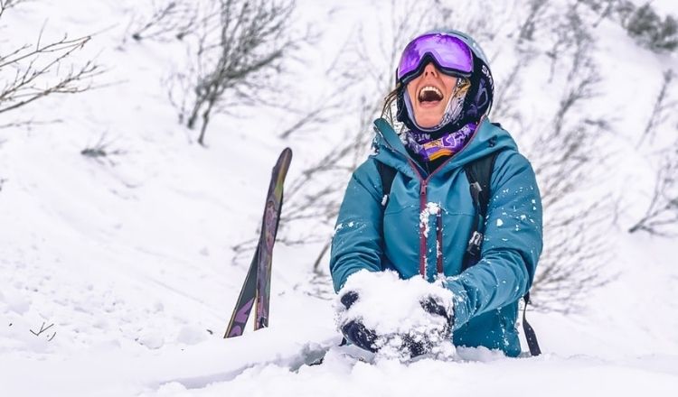misstag i skidbacken