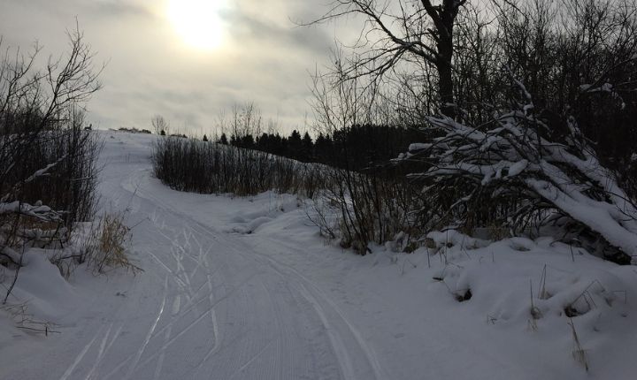 åka längdskidor i skåne