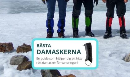 Bästa damaskerna för vandring 2024 – 4 bra gaiters