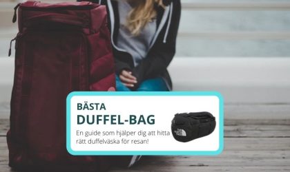 Bästa duffel-bag 2023 – 3 bra duffelväskor för resan