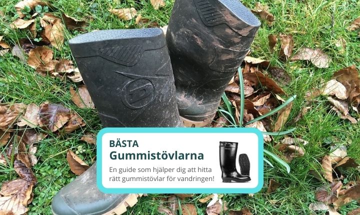 bästa gummistövlarna vandring