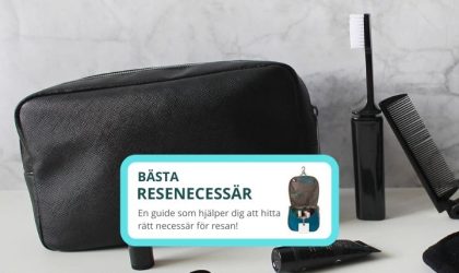 Bästa resenecessären 2024 – 4 bra necessärer för resan
