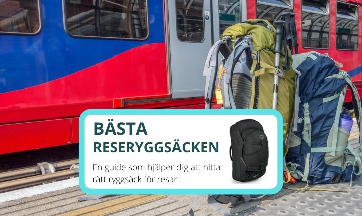 bästa reseryggsäcken