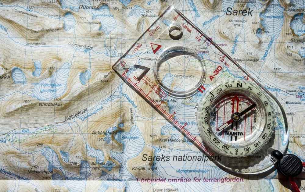 kompass istället för gps